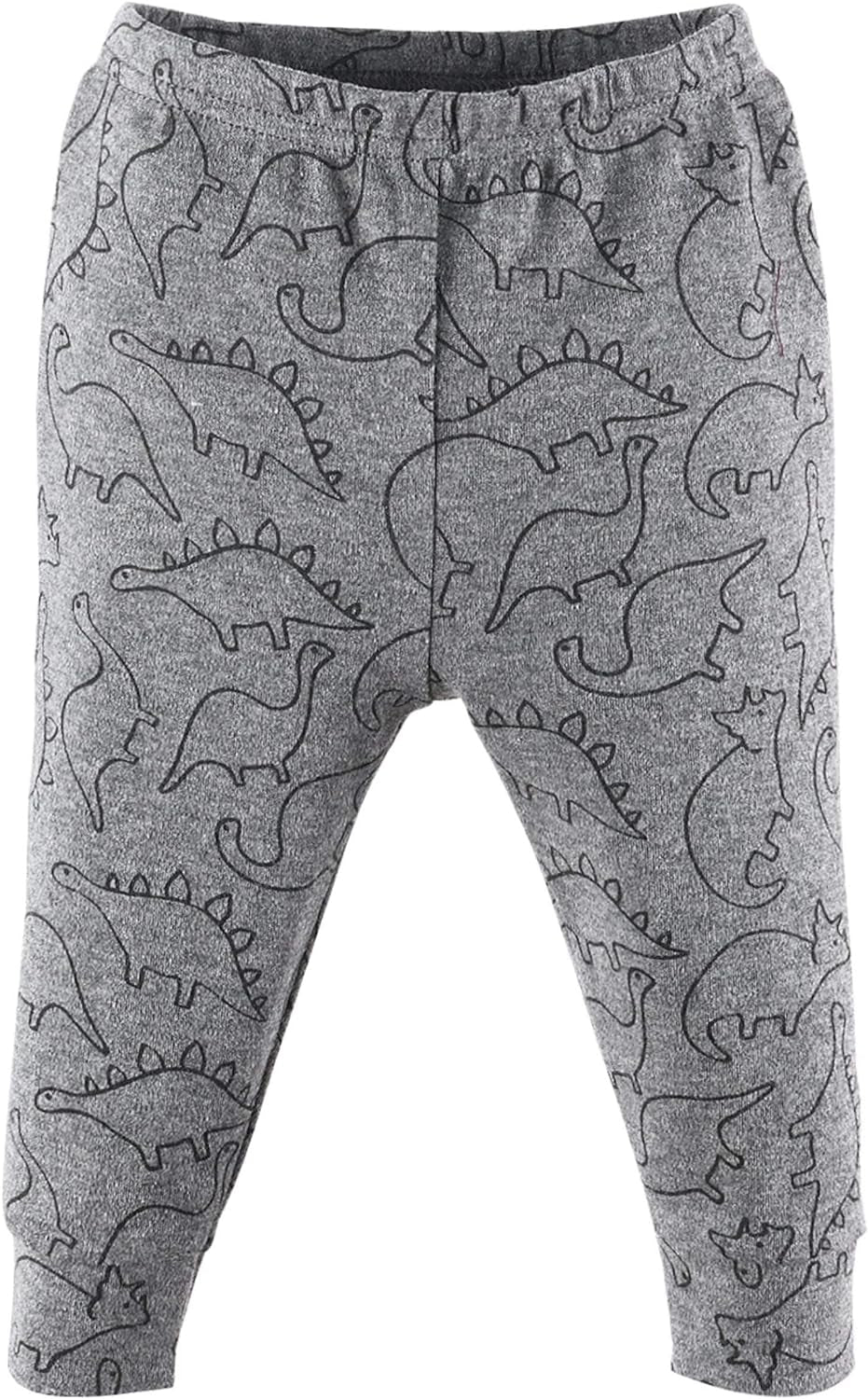 5 Pack Baby Boy or Girl Pants Set - 100% Cotton Toddler Pants, 0-24 Months for Toddlers & Babies - Dinosaur