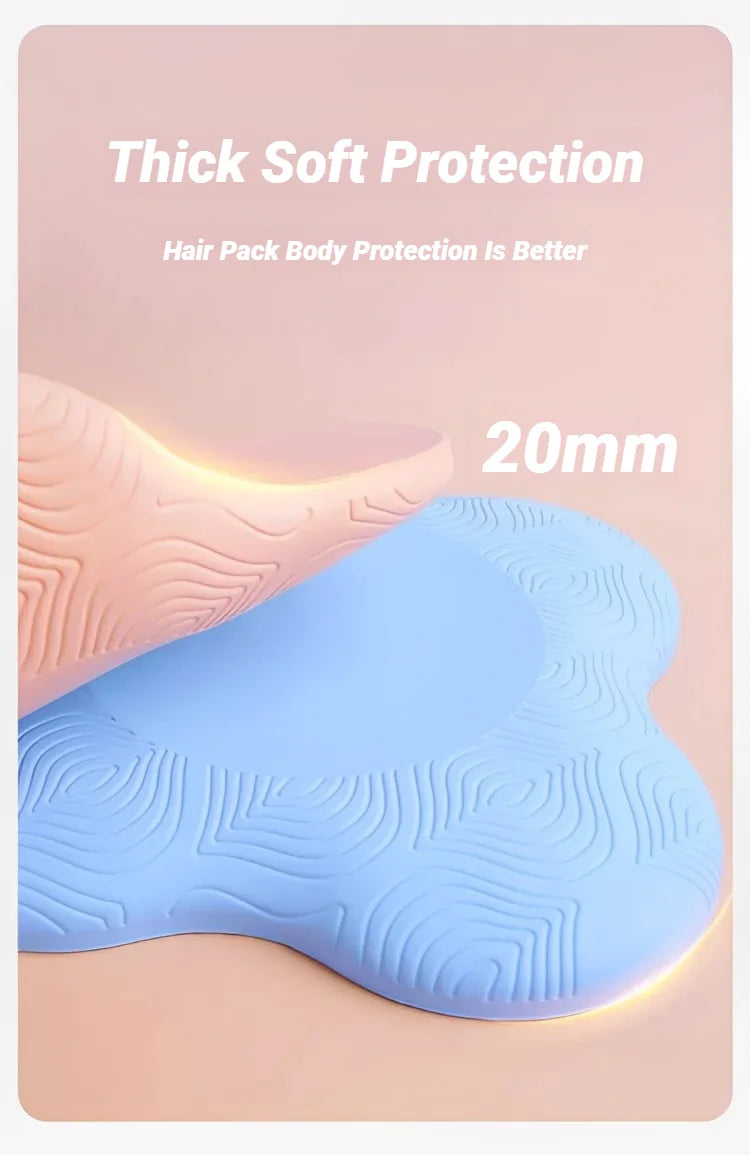 Tpe Thickened Anti Slip Yoga Kneeling Protective Pad Knee Soft Flat Support Slow Rebound Non-Slip Sports Fitness Mat Solid Elbow