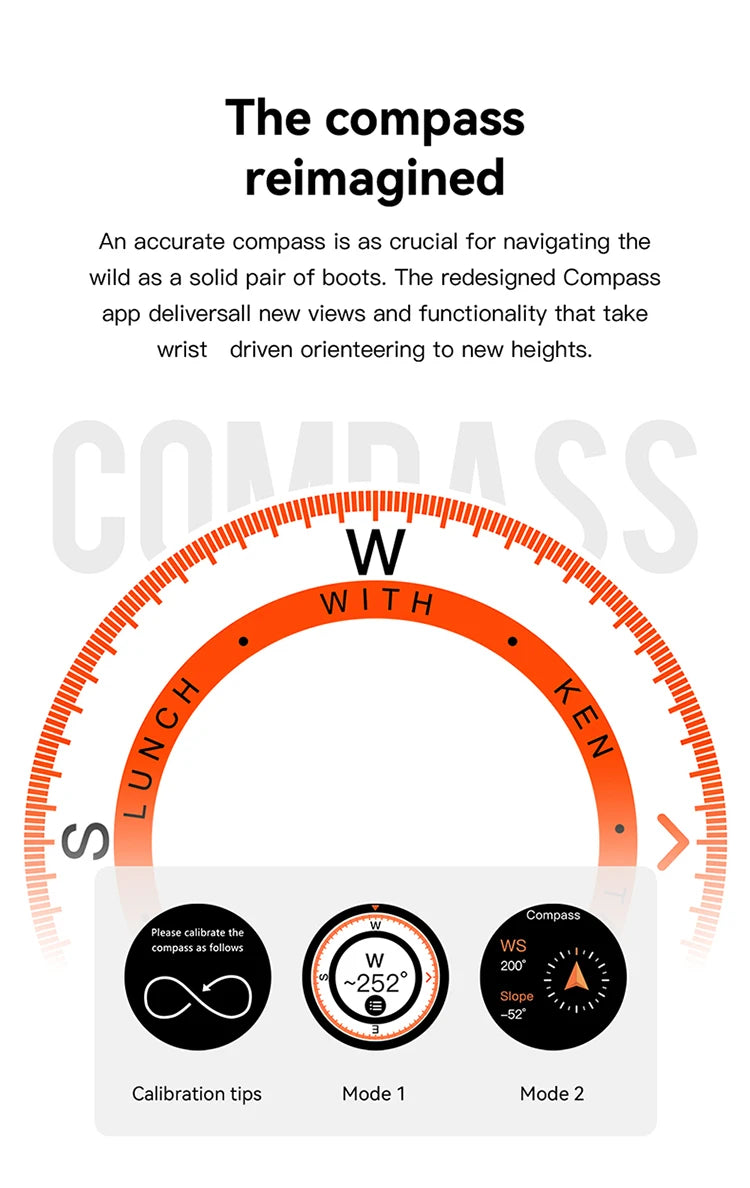 M-Rex4 Smart Watches for Men Women 5ATM Waterproof Bluetooth Connect Make Calls Sports Fitness GPS NFC Touch Screen Smartwatch