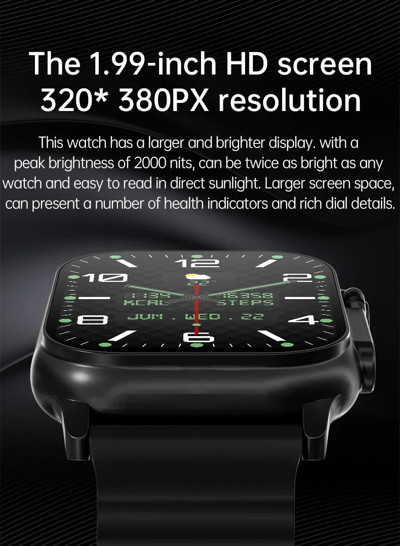 New Watch T10 Ultra 2 Smart Watch Men Women GPS Track Bluetooth Call BT Music Games Wireless Charging Smartwatch 2025 ﻿ ﻿
