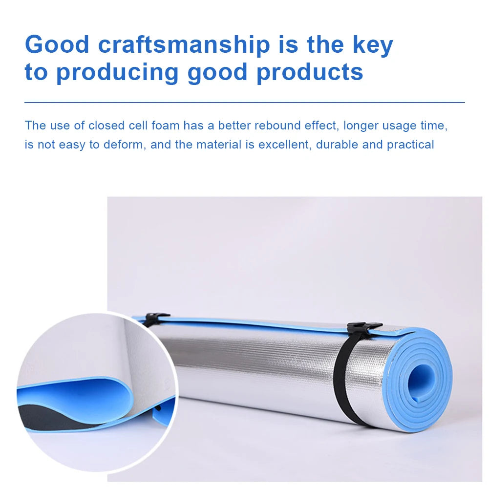 Waterproof Yoga Mat Moisture-proof Yoga Mat Thickened Camping Picnic Mat Portable Multifunction for Fitness Exercise