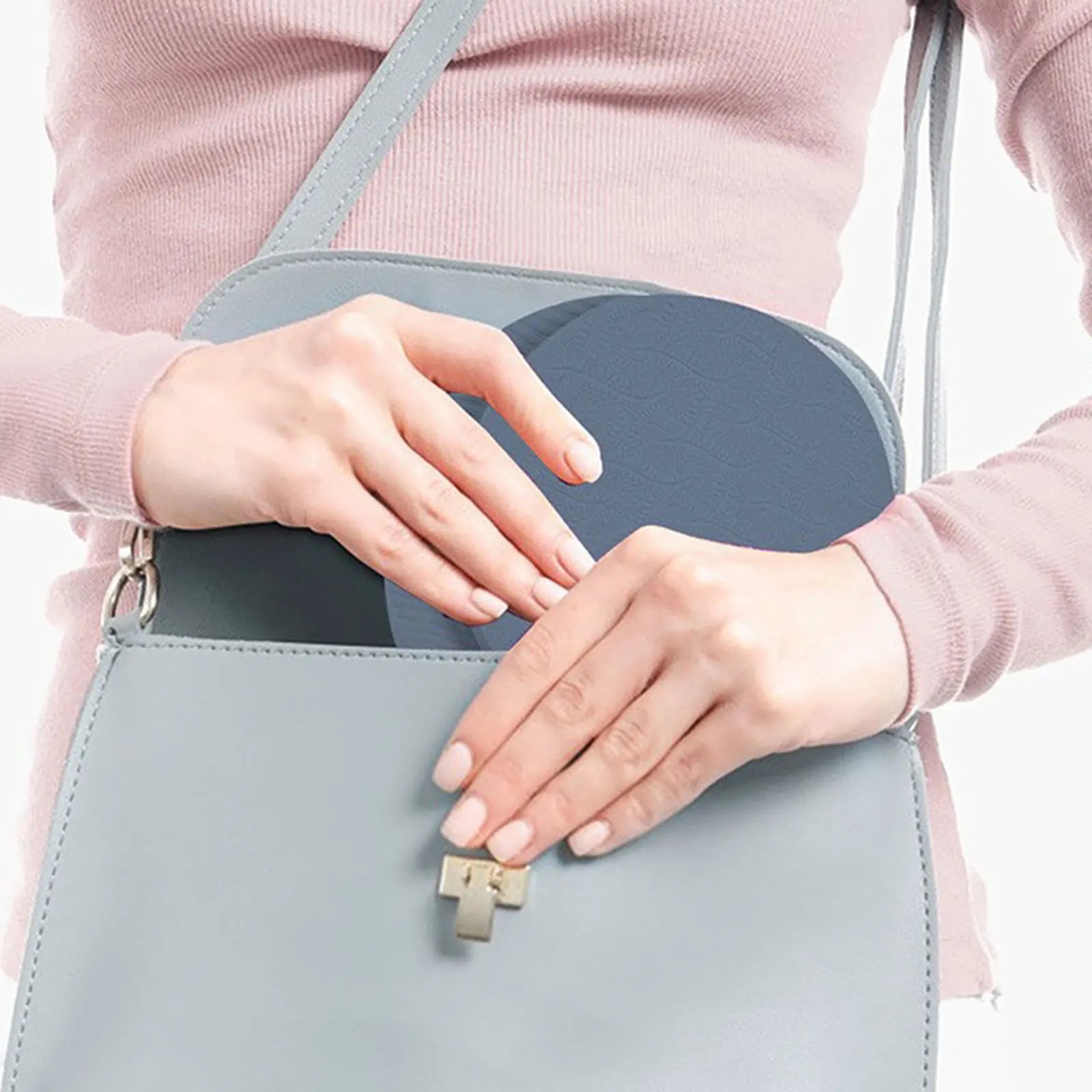 2Pcs Yoga Knee Pads 7inch Dia Portable Yoga Cushions Anti Slip Exercise Protection Cushions for Pilates Plank Home Fitness